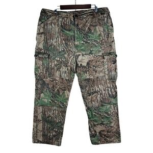 Vintage Walls x Realtree Camo Cargo Pants Mens 42x30 Brown Green Hunting Work